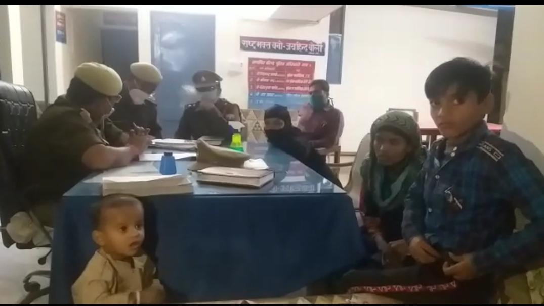 अपने बच्चे के लिए महिला ने पुलिस से बोला झूठ