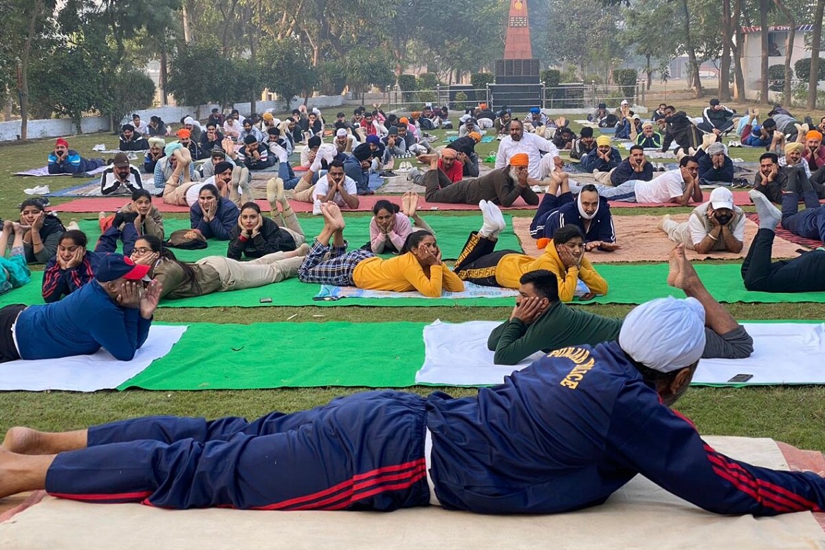 पुलिस में तोंद कम कराने की मुहिम