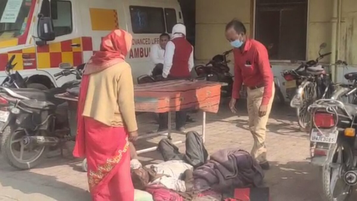  पति का इलाज कराने के लिए पहुंची थी अस्पताल.