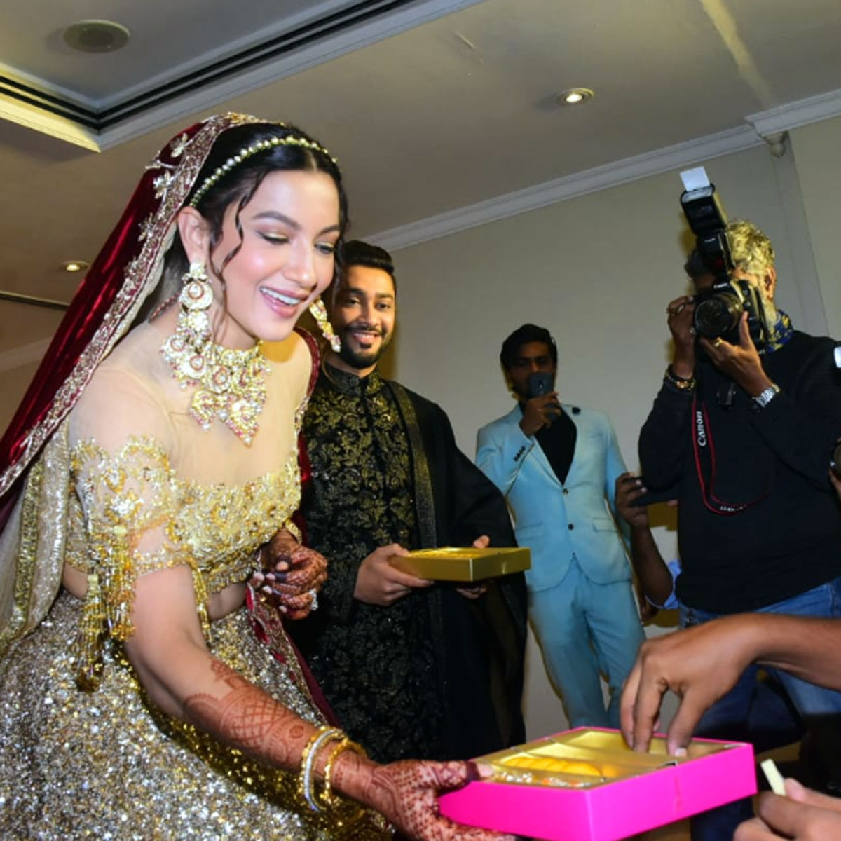 गौहर-जैद की शादी की तस्वीरें