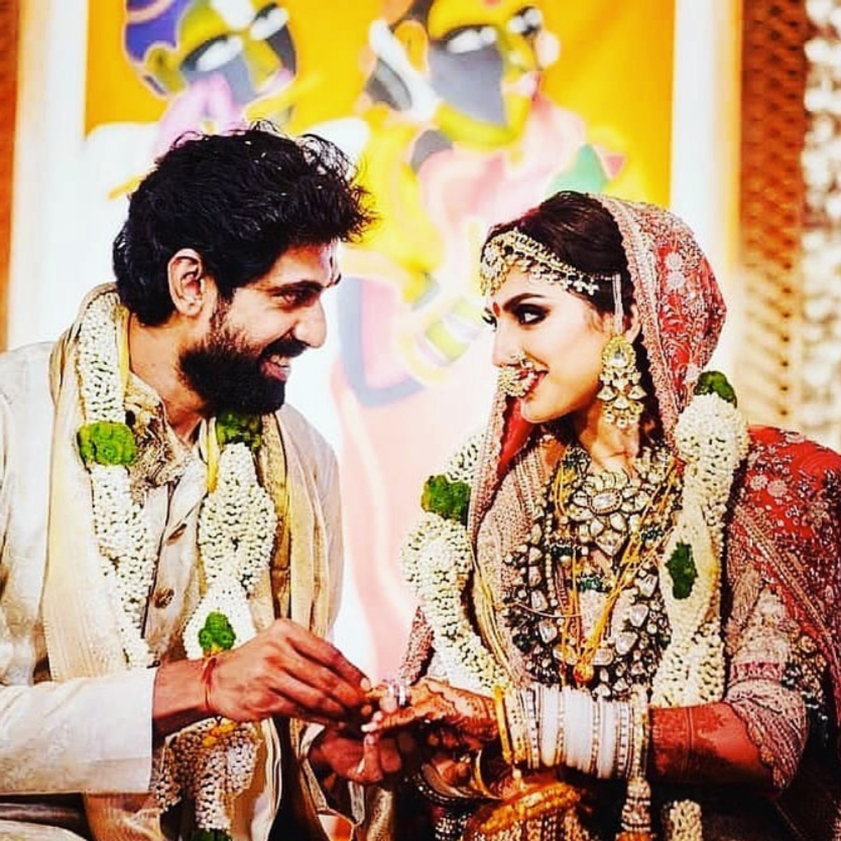 राणा दग्गूबाती और मिहीका बजाज