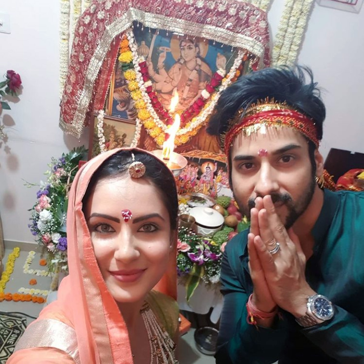 पूजा बनर्जी और कुनाल वर्मा