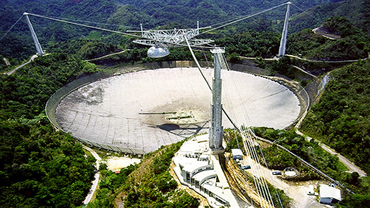 World Most Powerful Arecibo Observatory Fully broken