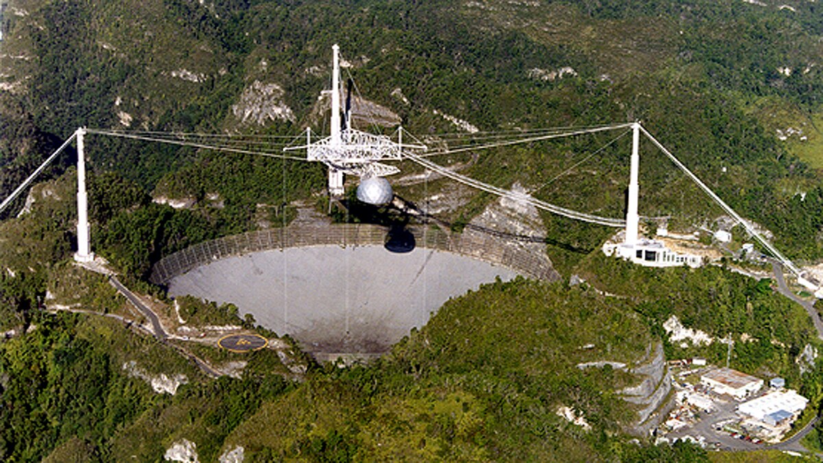World Most Powerful Arecibo Observatory Fully broken