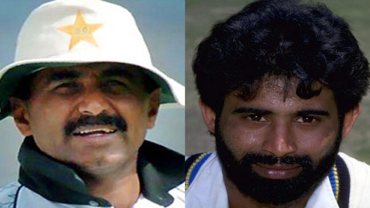 Javed Miandad and Chetan Sharma