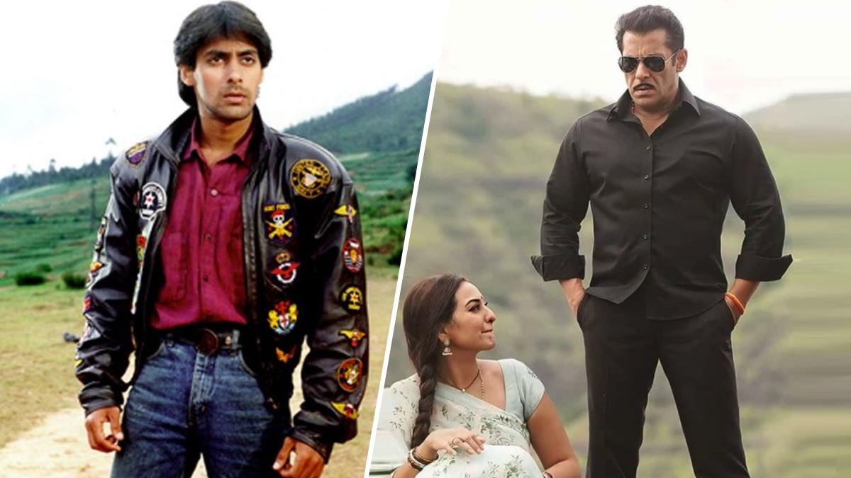 सलमान खान (मैंने प्यार क‍िया-दबंग फ‍िल्म सीन्स) 