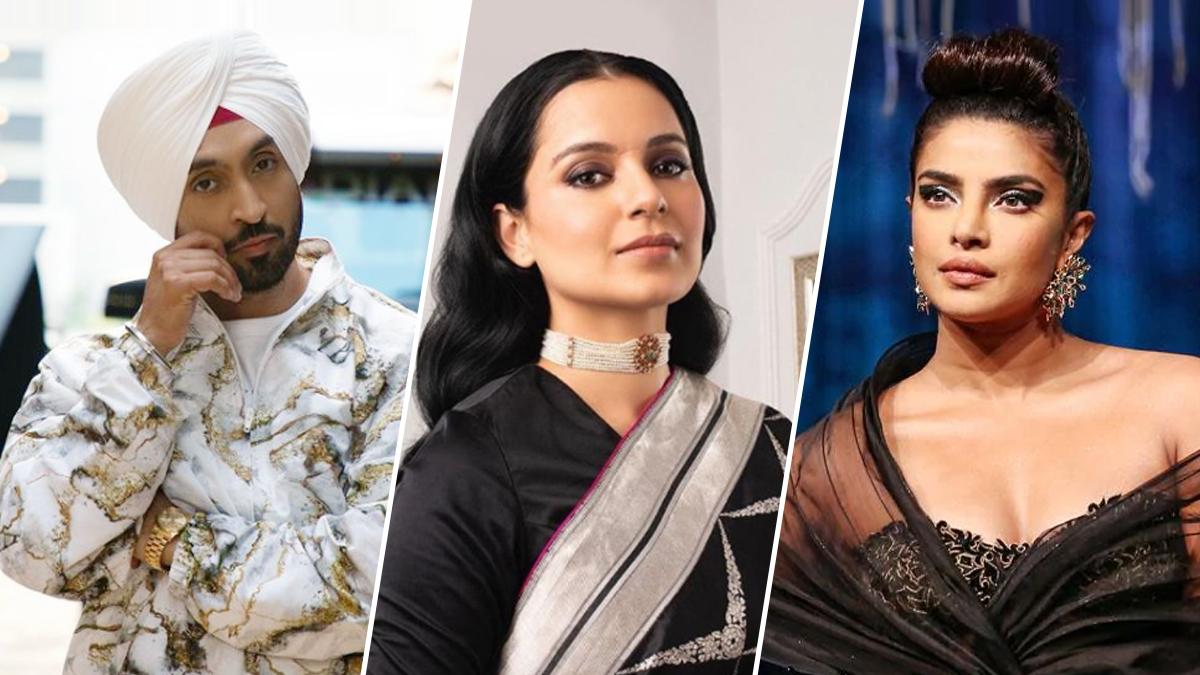 कंगना-दिलजीत-प्रियंका