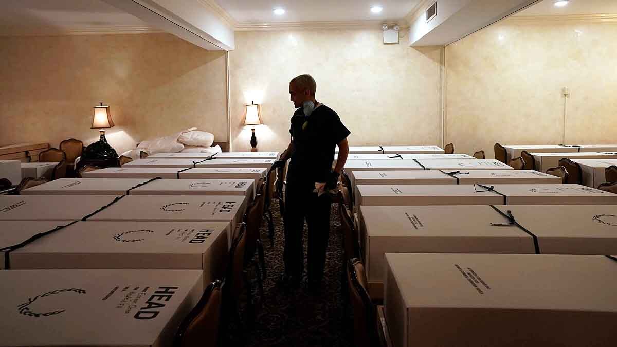 Corona deaths in US set Record