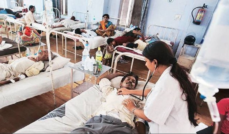 1 की मौत, 350 से ज्यादा अस्पताल में भर्ती