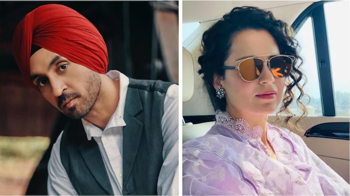 कंगना रनौत-दिलजीत दोसांझ