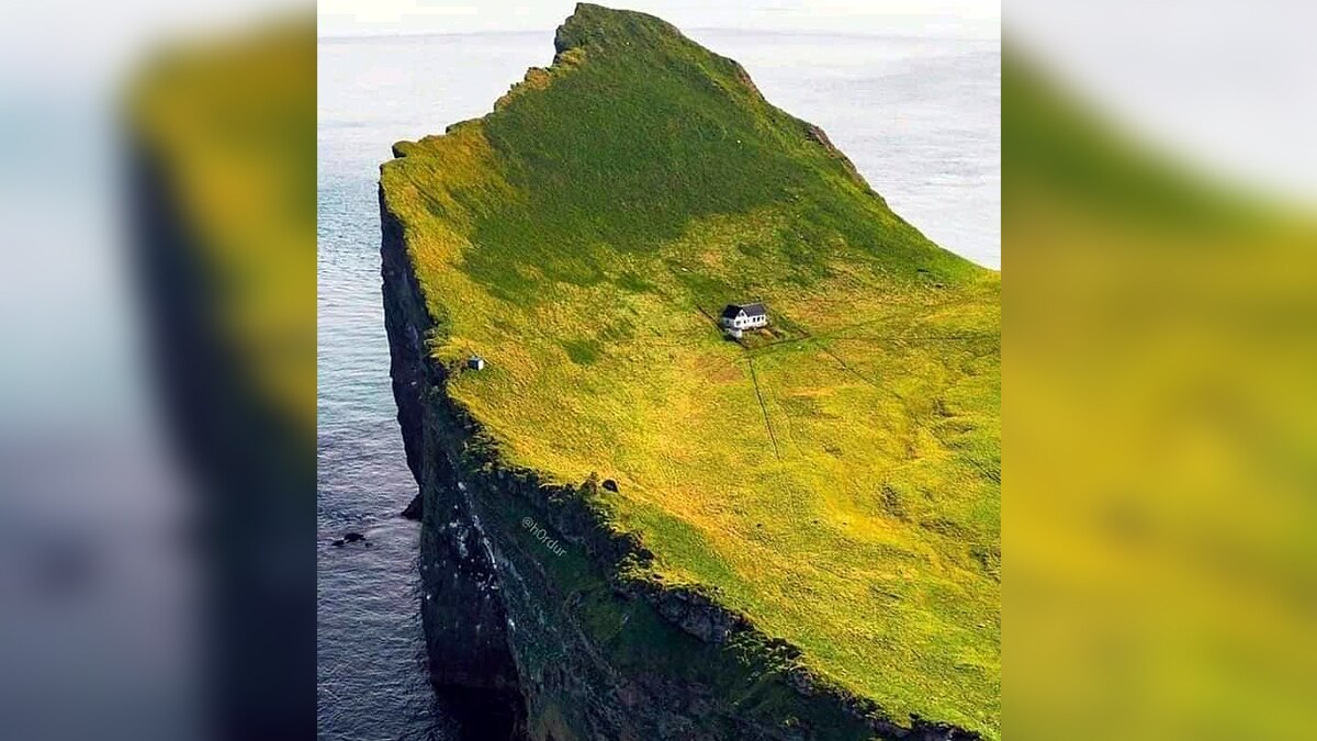 Elliðaey World Loneliest House on small deserted Island