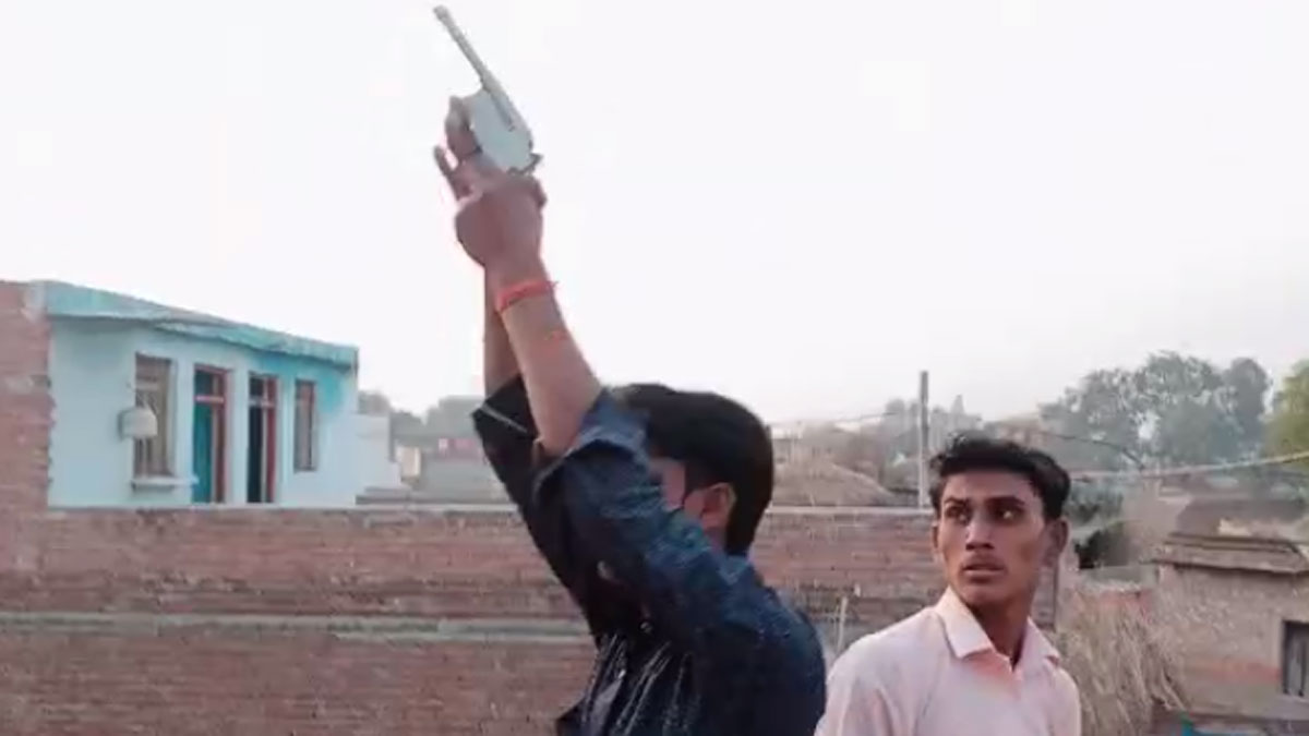 हर्ष फायरिंग का वीडियो वायरल 
