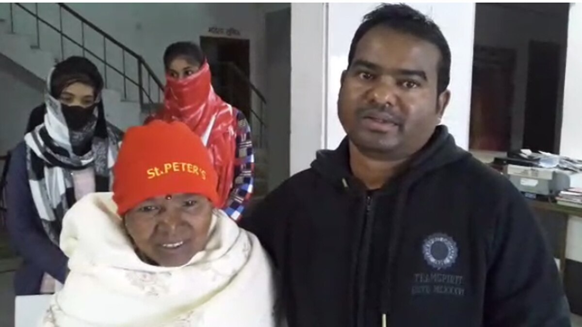 इलाज के बाद ठीक होने पर महिला ने बताया था अपना पता.