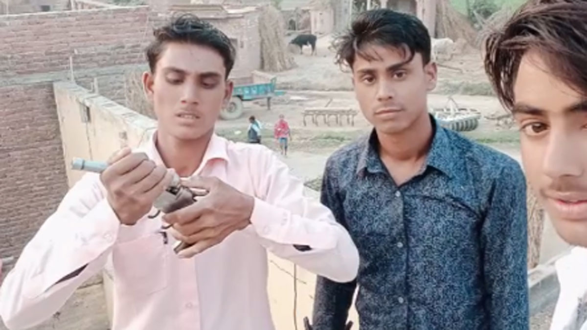 हर्ष फायरिंग का वीडियो वायरल 