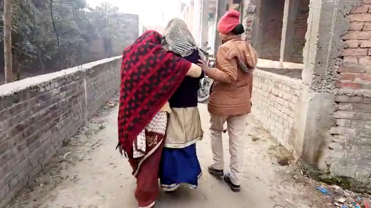 पीड़‍ित युवती.