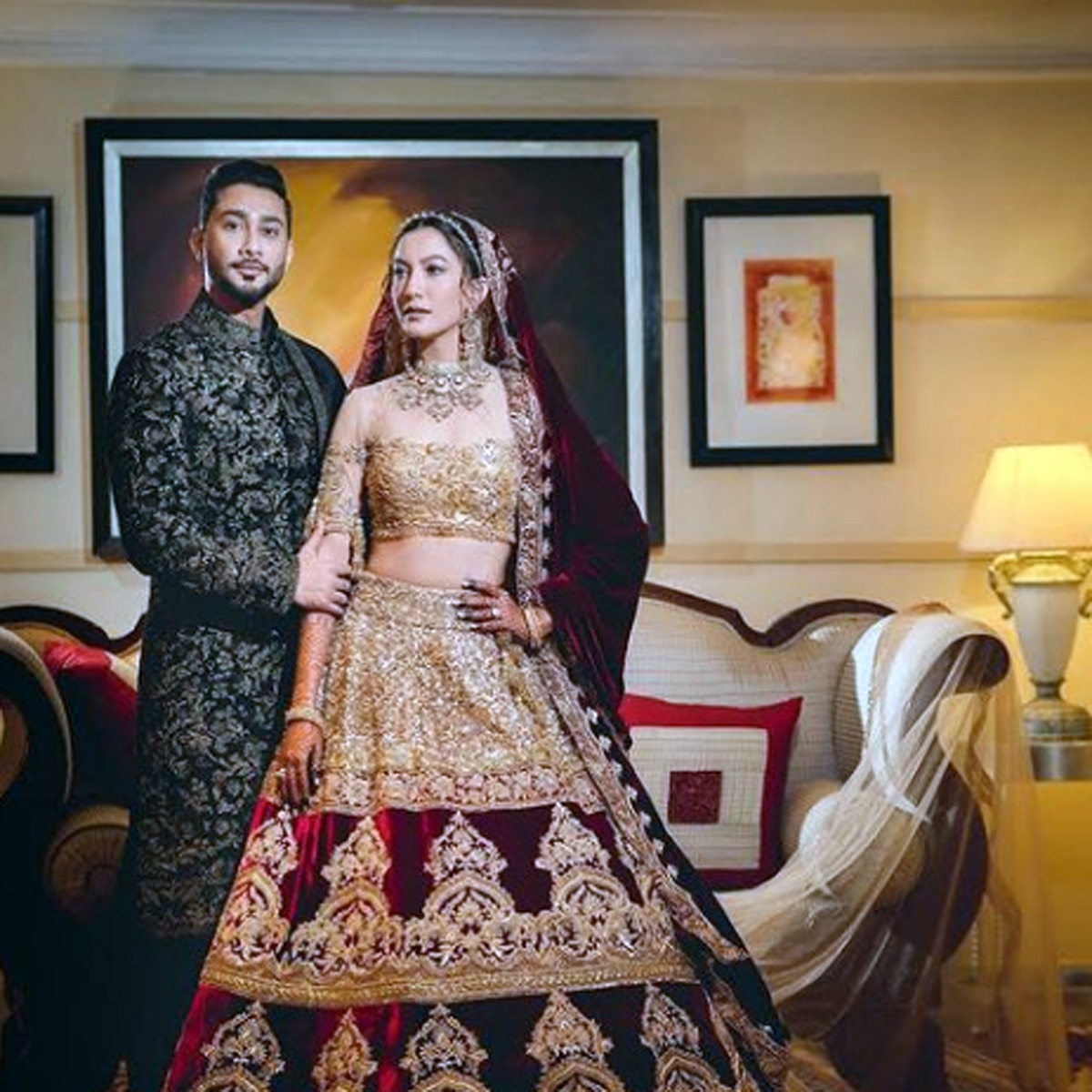 जैद दरबार-गौहर खान 