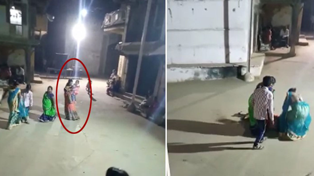 गरबा खेलते हुए महिला की हार्ट अटैक से मौत