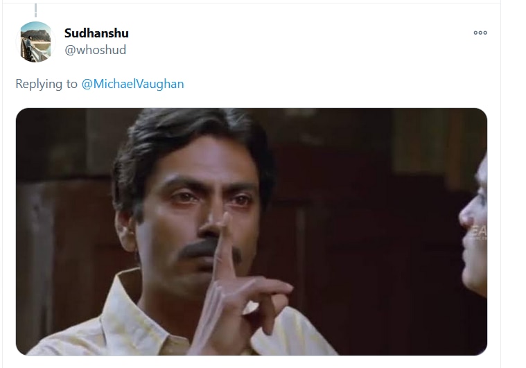 Michael Vaughan tweet