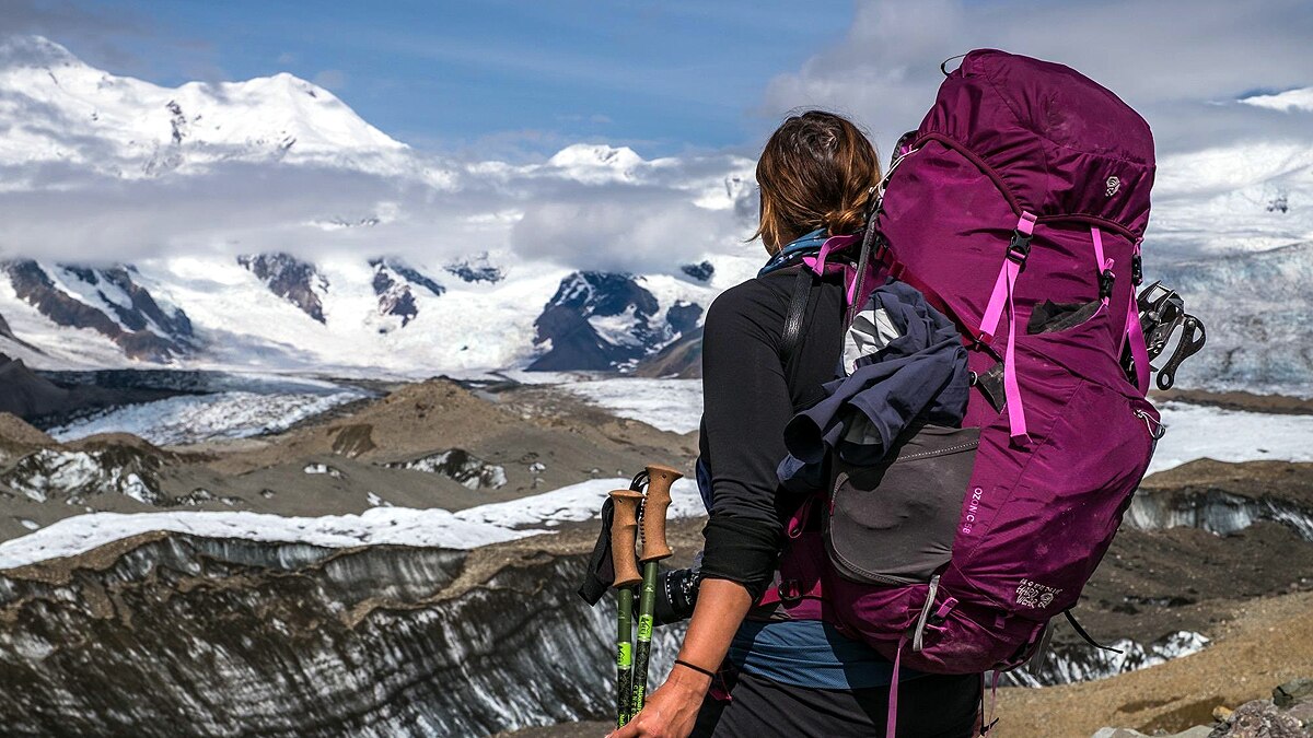 Desert in Forest great kobuk Sand dunes of Alaska