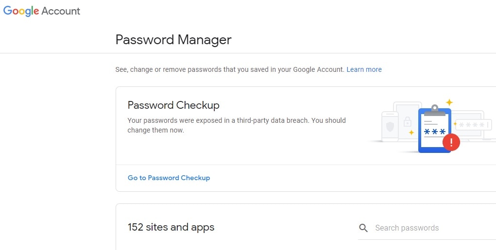 Leaked id password check