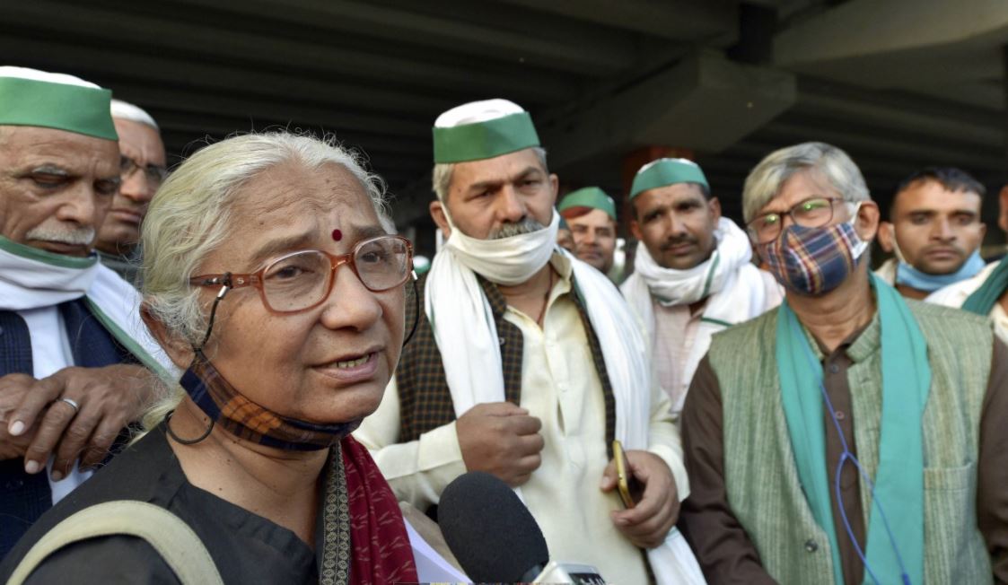 दिल्ली की सीमाओं पर डटे हैं किसान