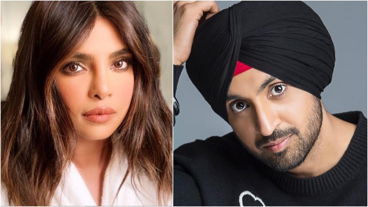 प्रियंका चोपड़ा और दिलजीत दोसांझ 