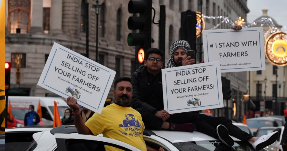 farmers protest