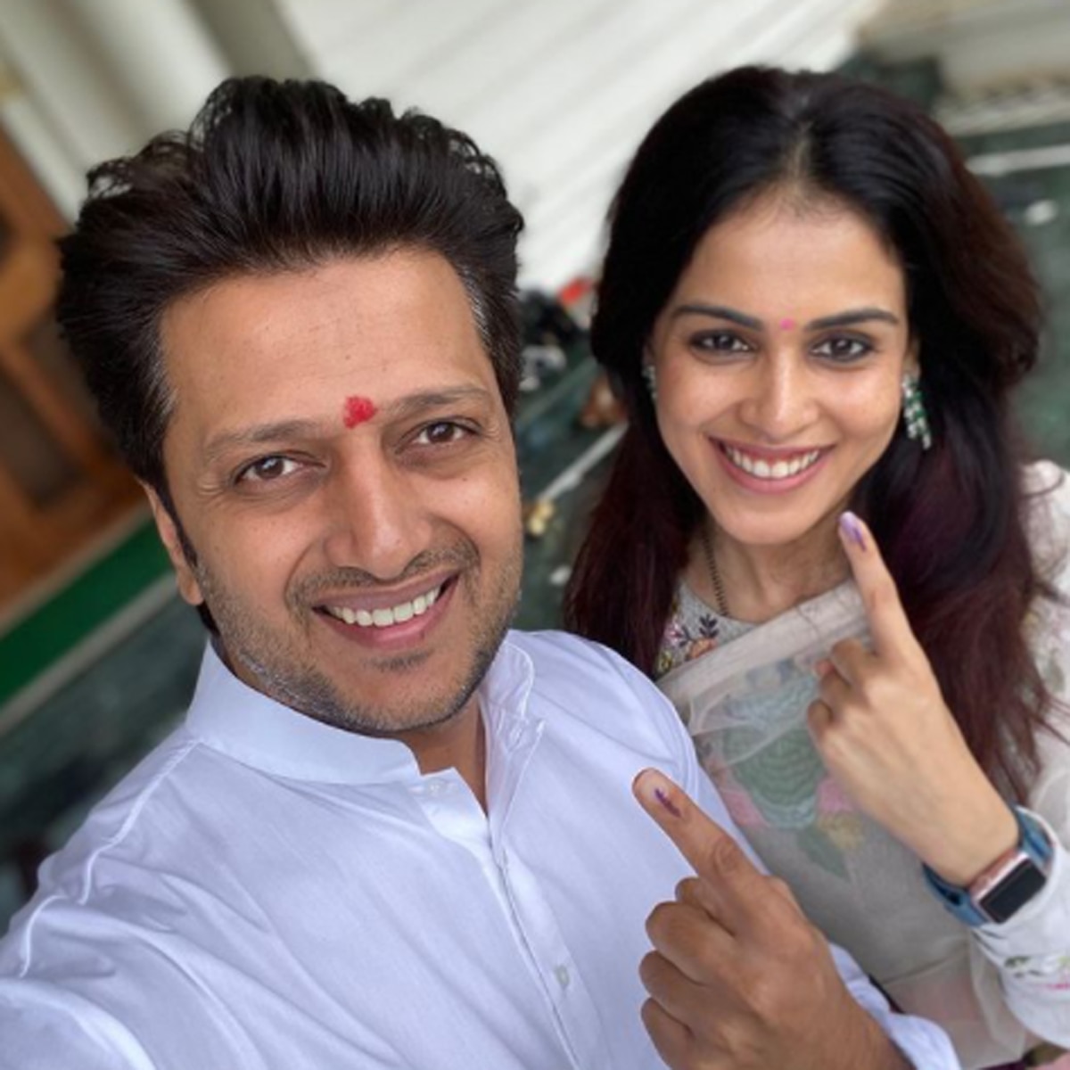 र‍ि‍तेश देशमुख-जेनेल‍िया ड‍ि‍सूजा  