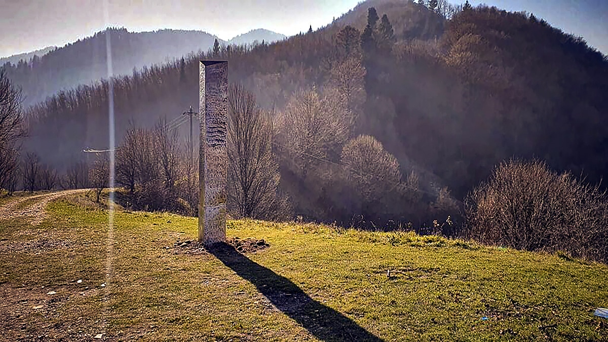 Mystery Metal Monolith vanishes in Romania 