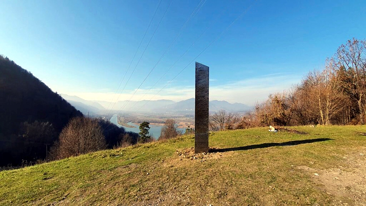 Mystery Metal Monolith vanishes in Romania 