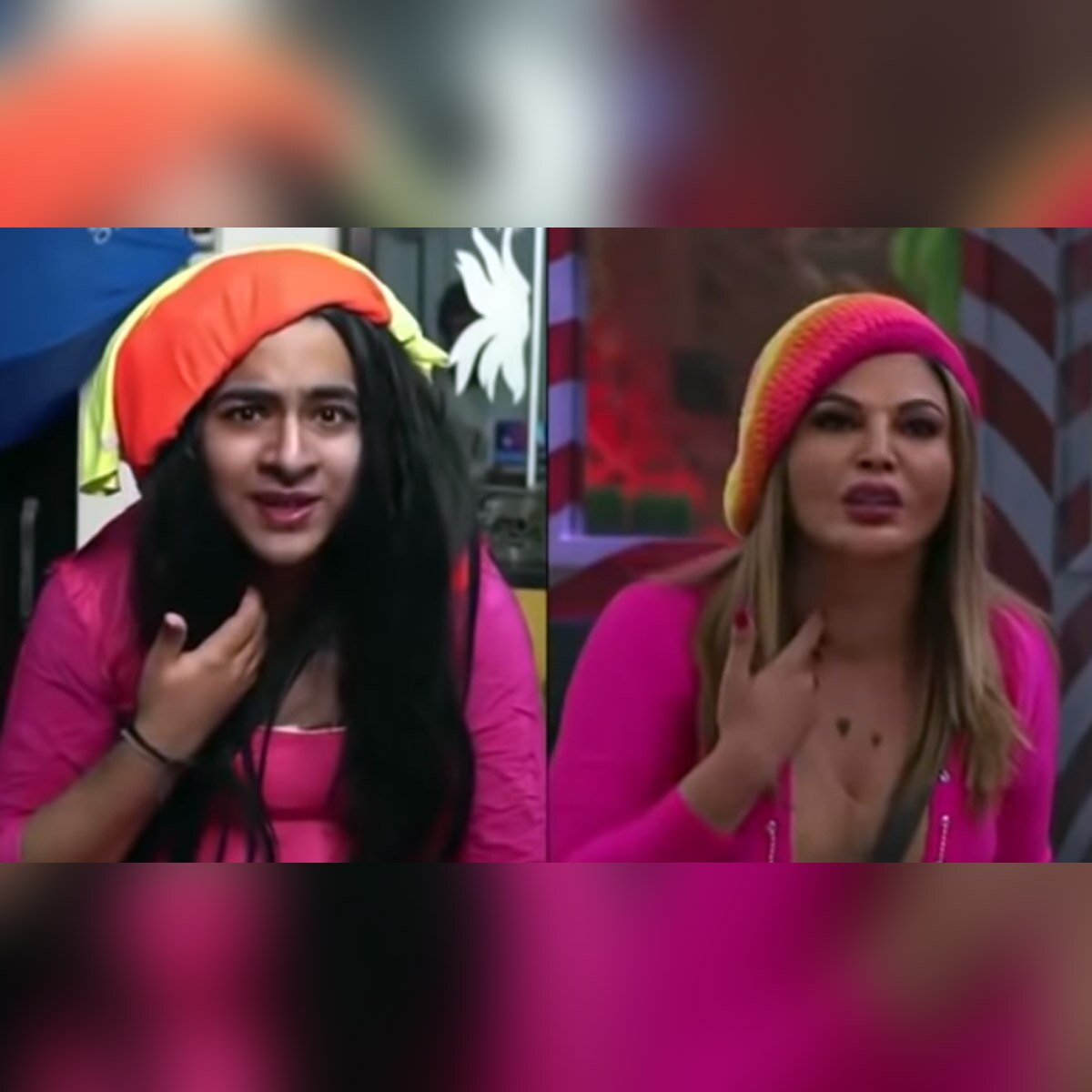  रोन‍ित आशरा-राखी सावंत 