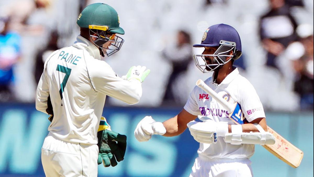 Tim Paine and Ajinkya Rahane (AP)