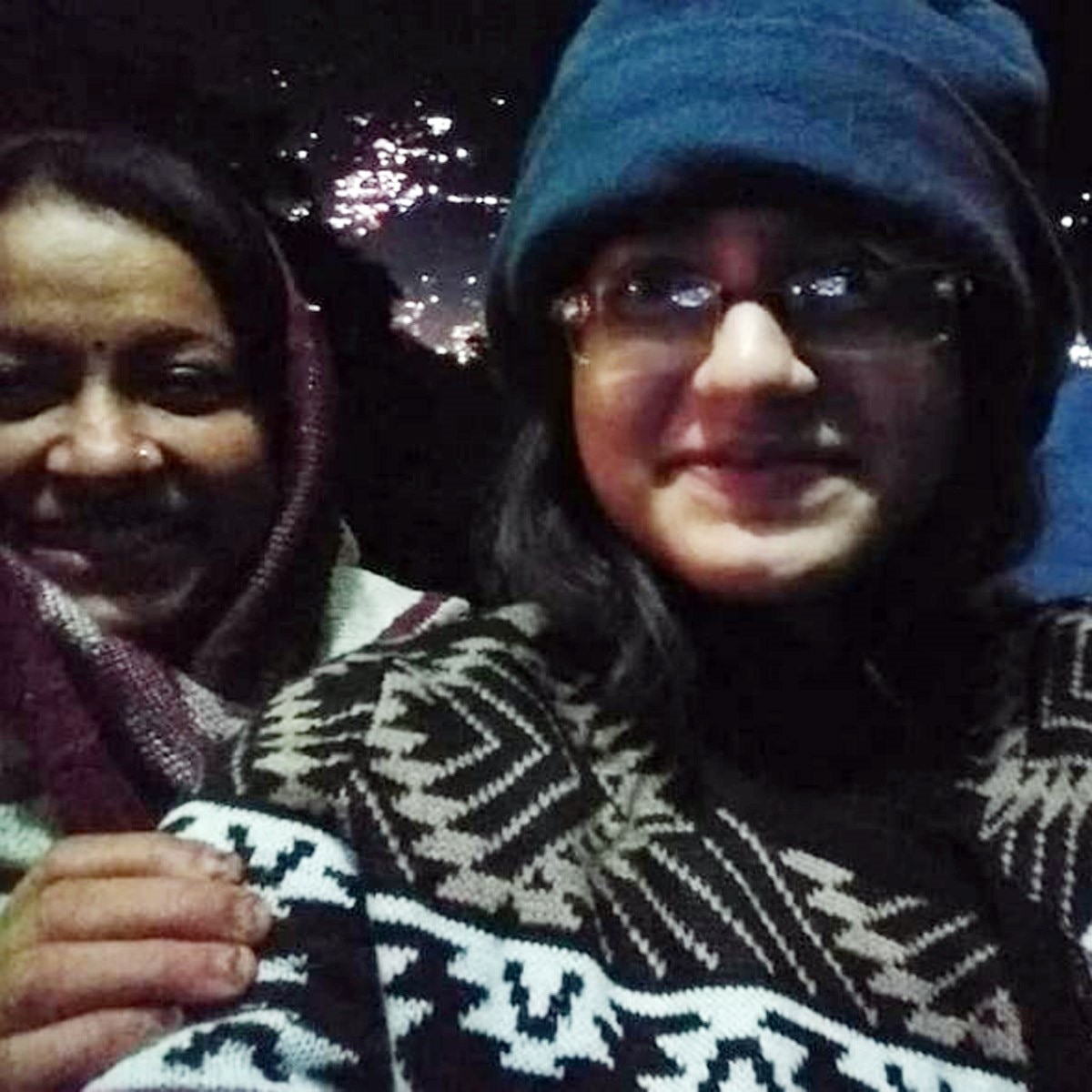 UPSC  all india Rank 20 Neha Banerjee with family Members  (facebook)