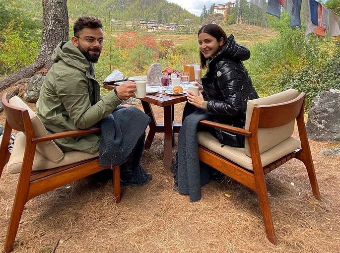 Virat Kohli and Anushka Sharma