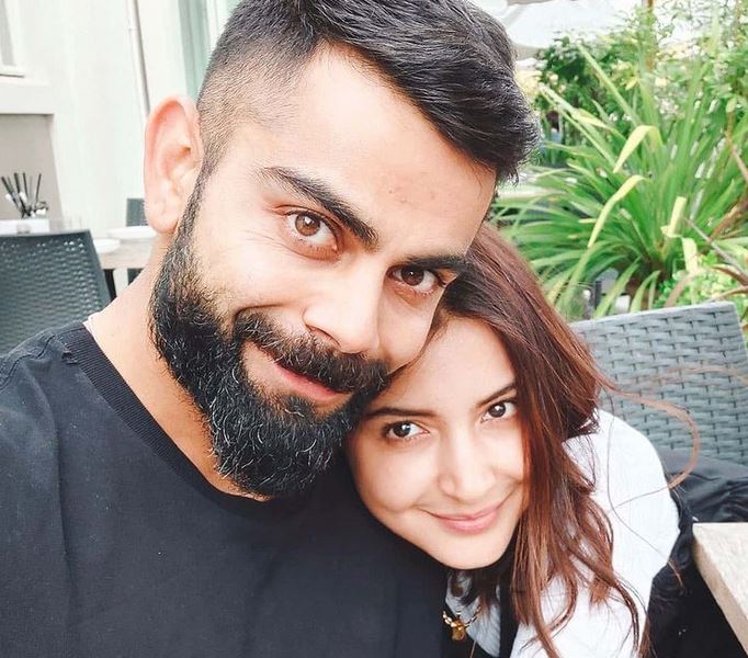 Virat Kohli and Anushka Sharma
