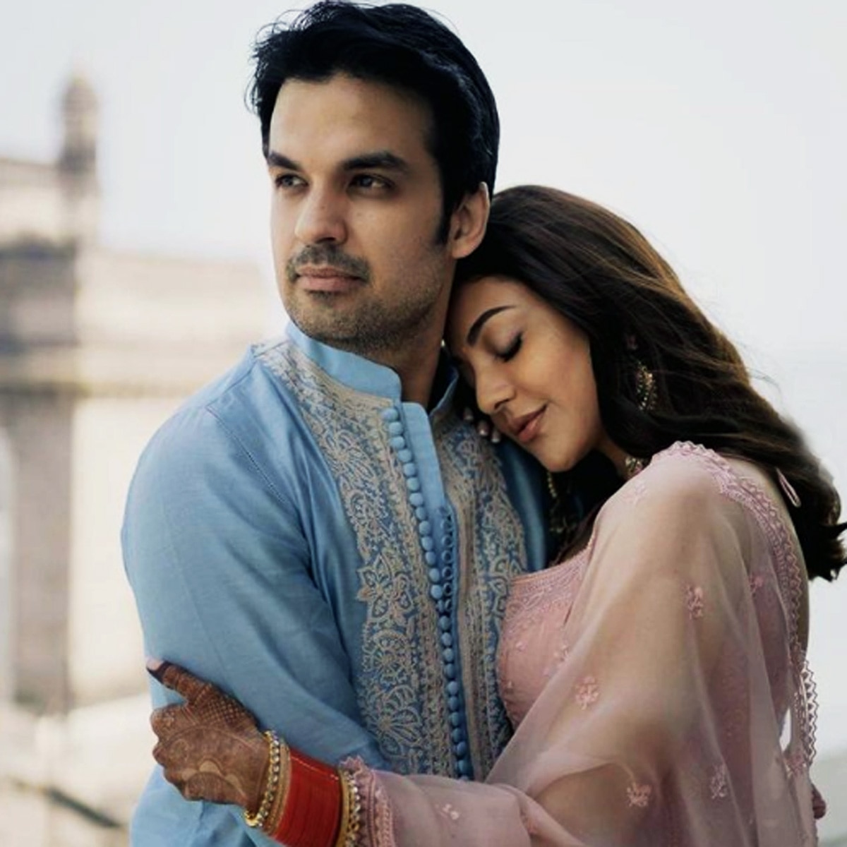 गौतम किचलू संग काजल अग्रवाल 