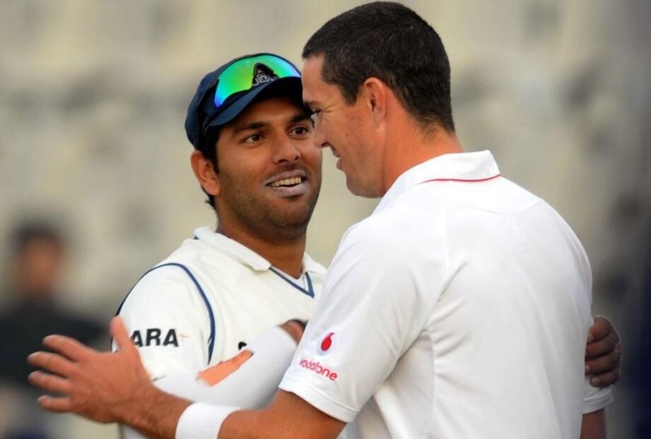 Yuvraj Singh and kevin pietersen