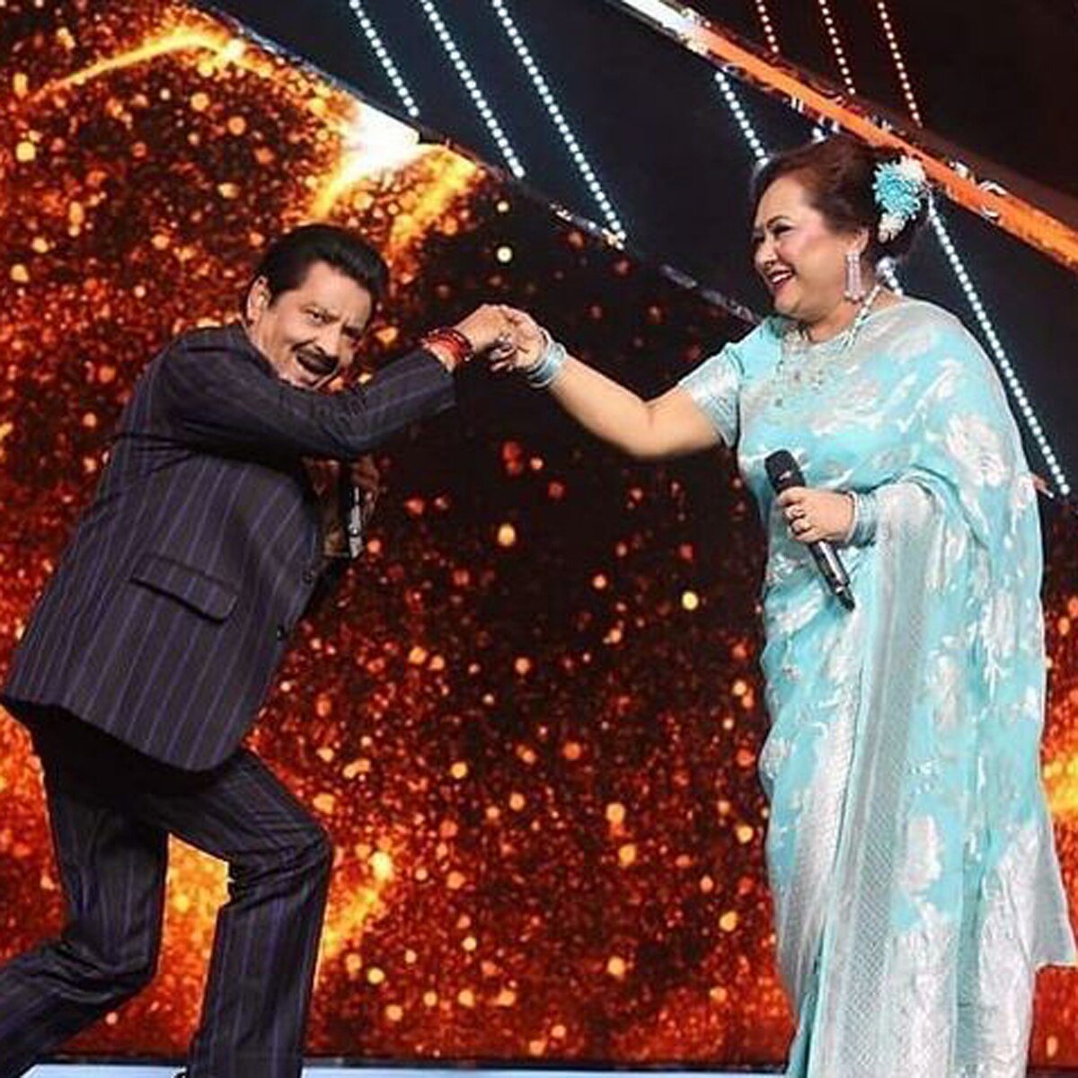 उदित नारायण संग दीपा नारायण