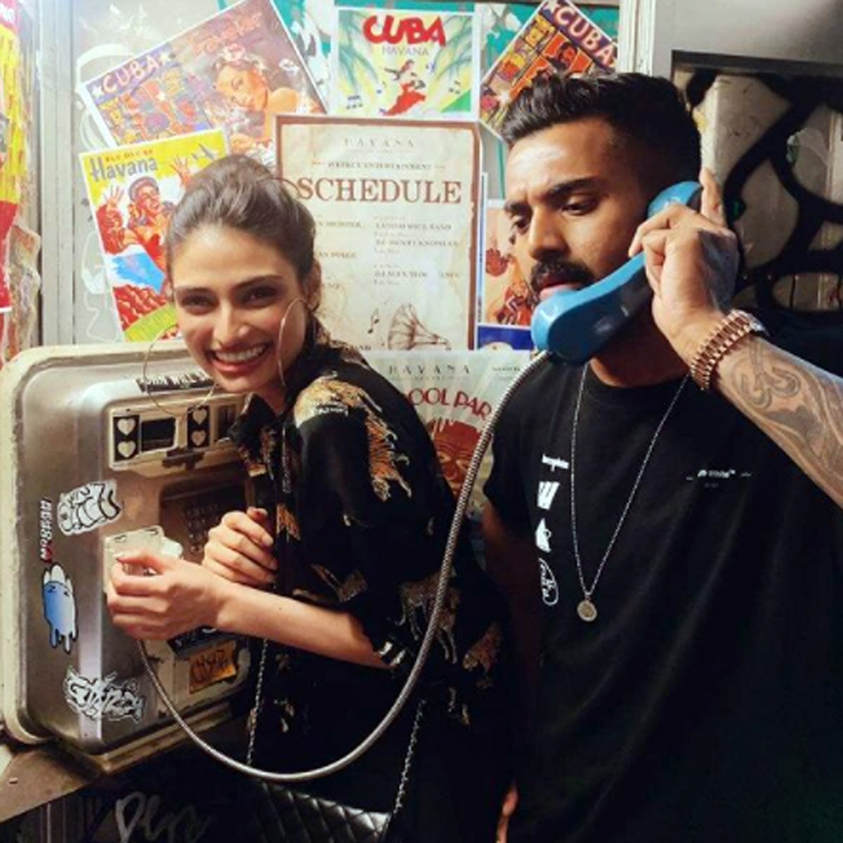 अथ‍िया शेट्टी-केएल राहुल  