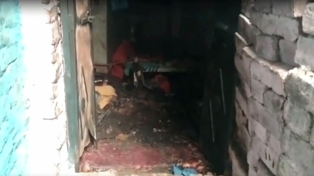  दामाद ने पेट्रोल डाल कर ससुराल में लगाई आग (फोटो आजतक)