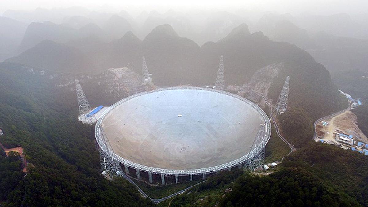 China FAST radio Telescope search Aliens 