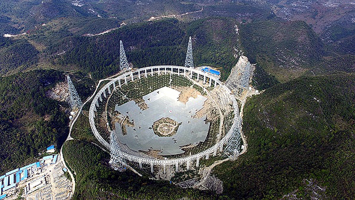 China FAST radio Telescope search Aliens 