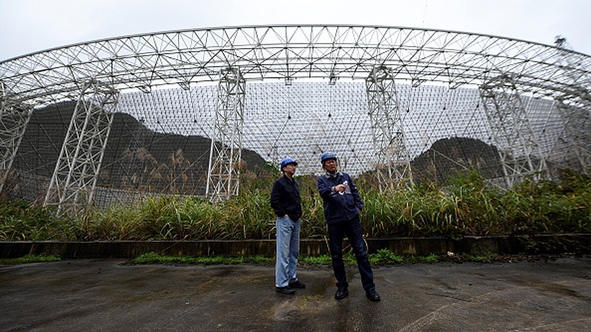 China FAST radio Telescope search Aliens 