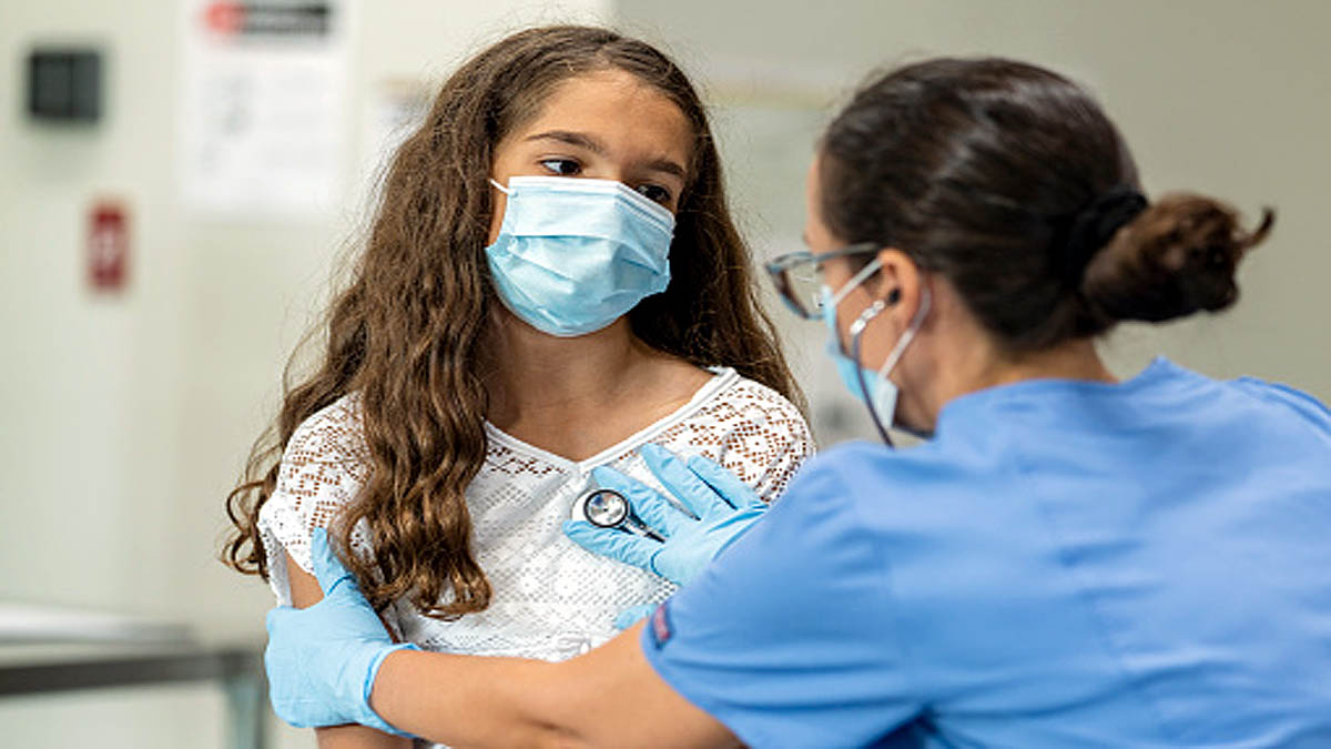 Girl rushed to hospital with Rare syndrome of corona