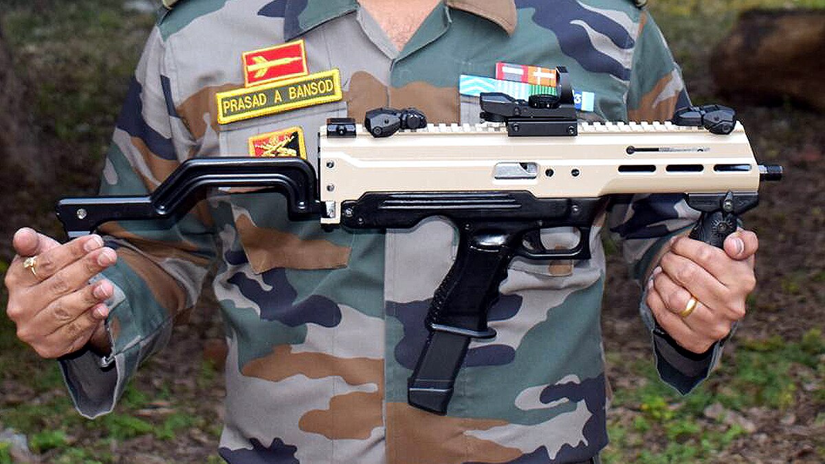 India first Indigenous 9 mm Machine Pistol