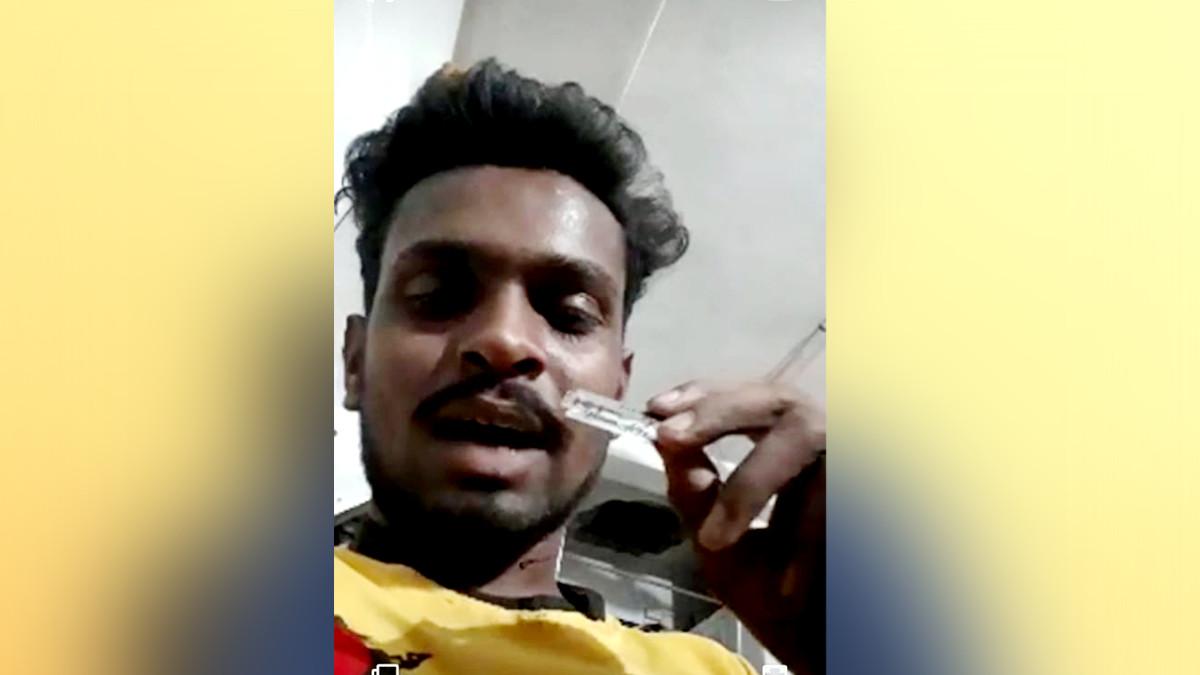ये शख्‍स फेसबुक लाइव कर सुसाइड करना चाहता था.