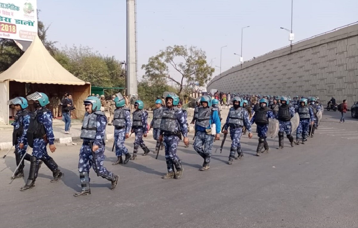 गाजीपुर बॉर्डर पर किसान आंदोलन