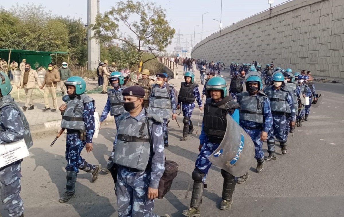 गाजीपुर बॉर्डर पर किसान आंदोलन