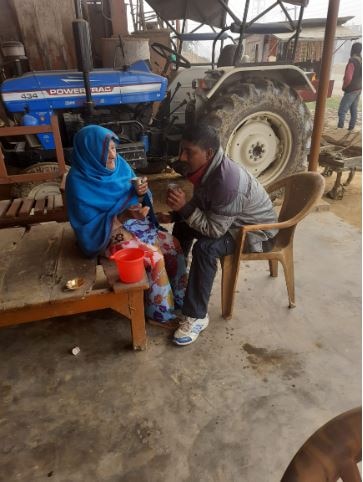 75 साल की मां का संघर्ष 