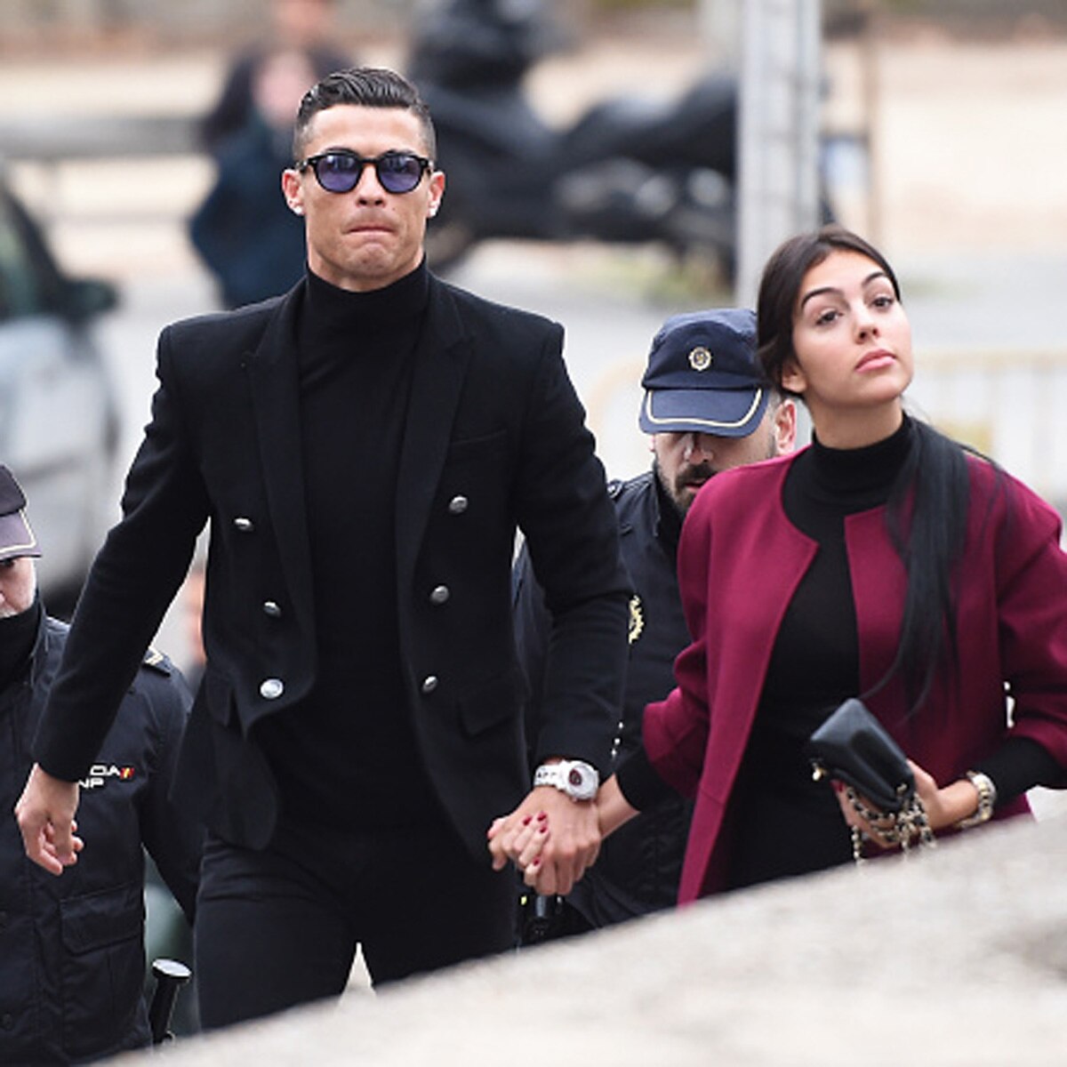 क्रिस्टियानो रोनाल्डो अपनी गर्लफ्रेंड के साथ